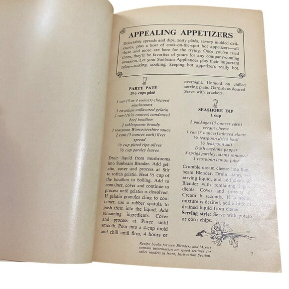 Vintage 70s Sunbeam Portable Electric Cookery Book Multi Cooker Frypan Recipes - Picture 7 of 9